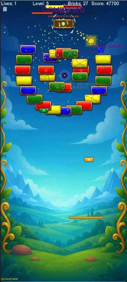 xBall: Brick Breaker Quest screenshot